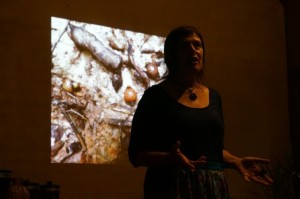 Helen Ramoutsaki performs 'Wet: an appetite for the tropics'